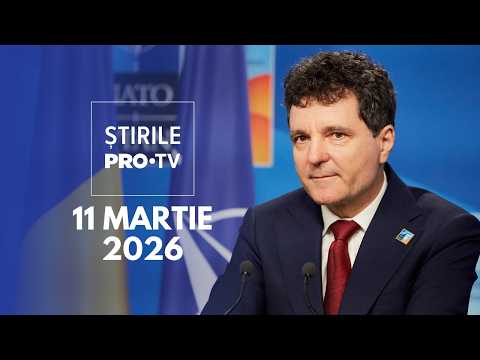 Știrile PRO TV - 11 Martie 2026 | România sprijină operațiunile SUA împotriva Iranului