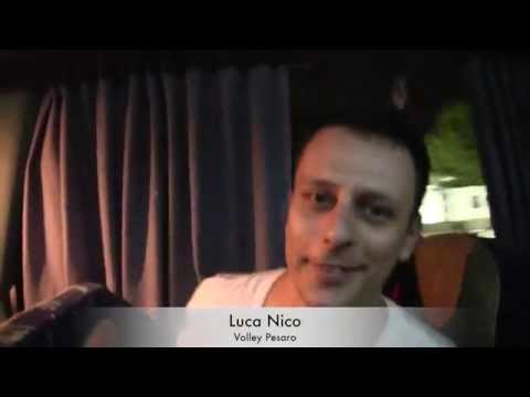 VOLLEY PESARO intervista LUCA NICO al ritorno da cisterna - Promozione in A2
