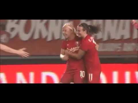 Renate Jansenのゴール　07.10.2015  FC Twente vsFC Bayern München