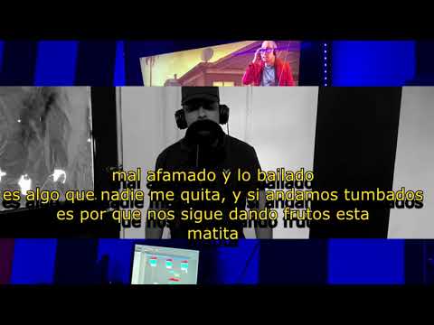 TUMBADO - Luniatik ft Jesus Ruiz  (CYPHER LYRIKS)letra