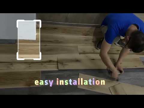 Quick Install Spc Vinyl Plastic Flooring Plank - Jiangsu Zhengjun Decoration Materials Co., Ltd.