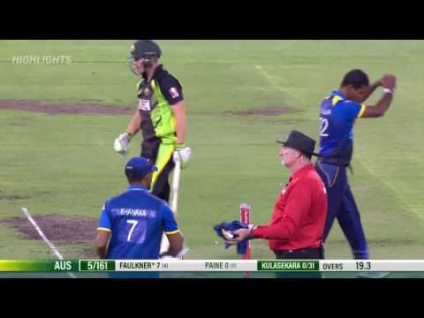 SriLanka vs Australia 1st T20 Highlights 2/17/2017