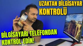 Bilgisayarı Telefondan Kontrol Etme | Google Uzaktan Masaüstü ile Kesi