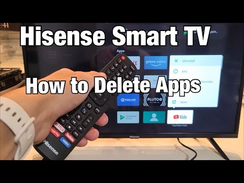 Hisense Smart TV: How to Unistall/Delete/Remove App