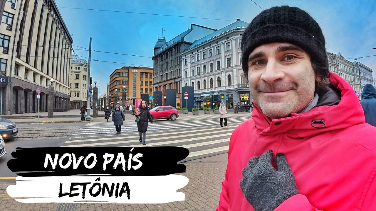 CHEGAMOS À LETÔNIA | Aqui passamos o Ano Novo!