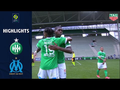 AS SAINT-ÉTIENNE - OLYMPIQUE DE MARSEILLE (1 - 0) - Highlights - (ASSE - OM) / 2020/2021