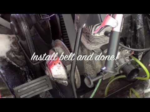 Vintage sled tutorial #1 Remove and replace your Rotax clutch