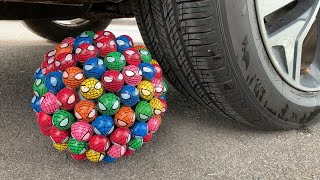 Experiment Car vs Pacman, Big Coca Cola, Fanta, Sprite | Crushing Crunchy & Soft Things by Car