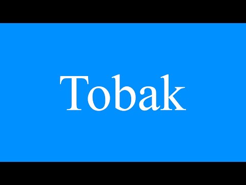 Tobak