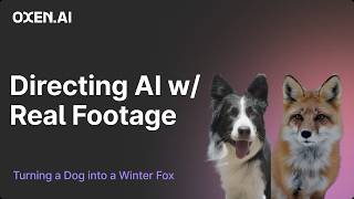 How to Blend Real Footage + AI to Direct a Winter Fox