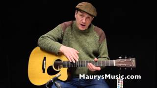 Video thumbnail for The Martin OMC-18E at MaurysMusic.com by Maury's Music