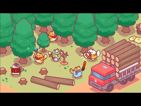 Lumbercat: Cute Idle Tycoon - YouTube