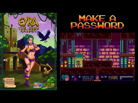 Eyra, The Crow Maiden / Password / Mega Drive - Sega Genesis