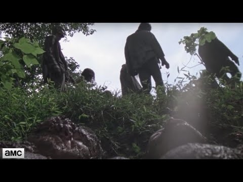 The walking dead season 9 whisperers hunt rosita and eugene