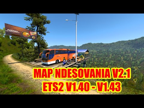 MAP NDESOVANIA V2.1 ETS2 V1.40 - V1.43