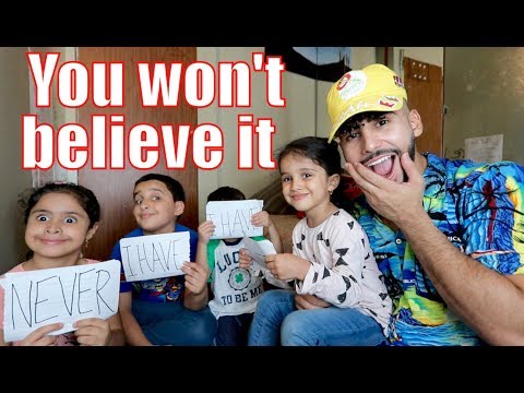 NEVER HAVE I EVER CHALLENGE WITH MY FAMILY