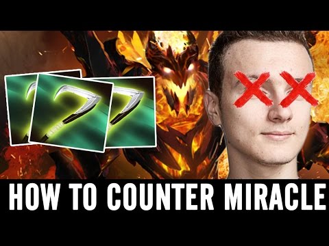 Easily Counter Miracle- [Shadow Fiend] Dota 2 Miracle 7.01 Patch