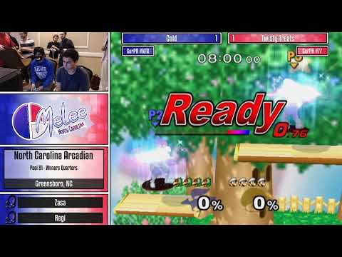 Cold (Luigi) vs Twisty Treats (Fox) [Pool B1 - Winners Quarters] - NC Arcadian 4