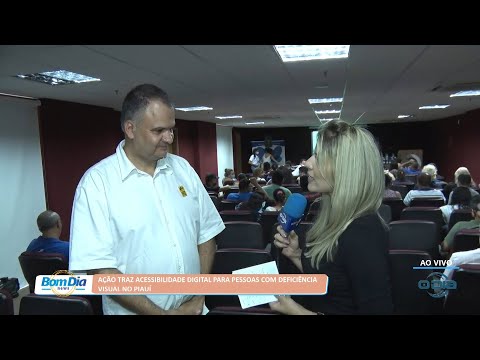 Ação traz acessibilidade digital para pessoas com deficiência visual no Piauí 06 10 2022