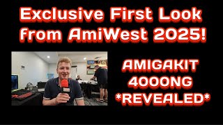 AMIGAKIT A4000NG REVEALED! 💥 Exclusive First Look from AmiWest 2025!