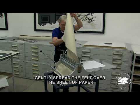 The carving technique with RGM etching press, model TC.5070AL - English version