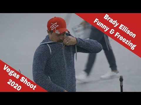 Funny And Freezing Brady Ellison Clip From The Vegas Shoot 2020