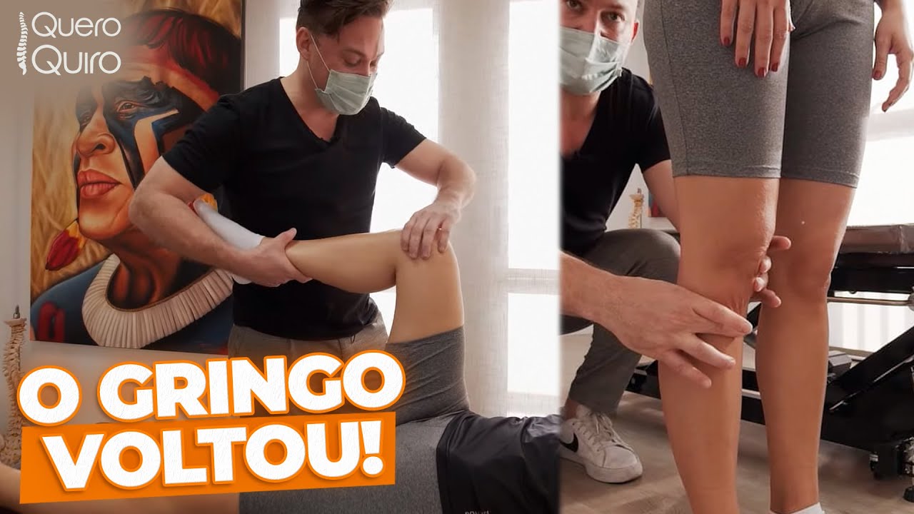 Ajuste para DOR NO JOELHO (Sessão completa + massagem relaxante)