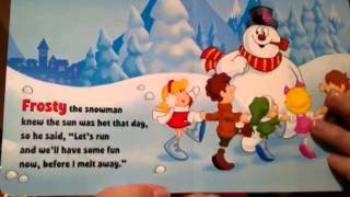 Mammaw reads  Frosty the Snowman