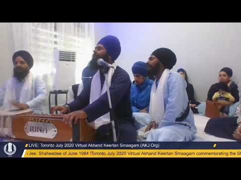 017 Toronto July 2020 Wednesday Evening - Bhai Pritpal Singh Jee Regina