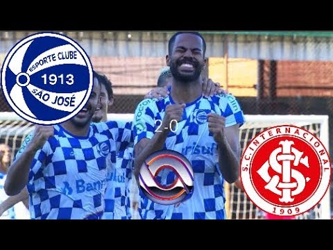 Gols - São José 2 x 0 Inter - Gauchão 2019