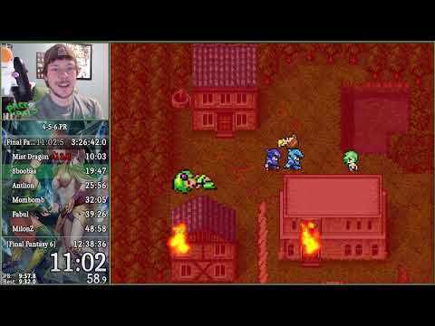 Final Fantasy 4-5-6 Pixel Remaster Marathon Speedrun 11:41:49 [PB]