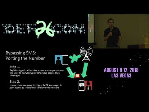 DEF CON 26 CRYPTO AND PRIVACY VILLAGE - Cowley and Taggart - Two Steps to Owning MFA