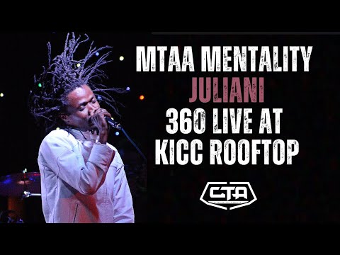 (360, 4K) Mesmerizing 360° Live Performance of 'Mtaa Mentality' at KICC Rooftop - Juliani