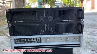Video thumbnail for Phần 2 TEST so sánh CROWN và L.ACOUSTICS LA 48A lên đường 🎧 by Khang Minh JBL