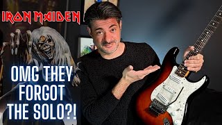 Iron Maiden - Gangland: Dave Murray&#39;s LEGIT MISSING Guitar Solo!