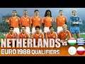 NETHERLANDS Euro 1988 Qualification All Matches Highlights | Road to West Germany