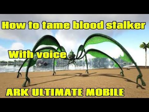 How to tame a bloodstalker SOLO in ARK Mobile – No Deaths!(ENGLISH)