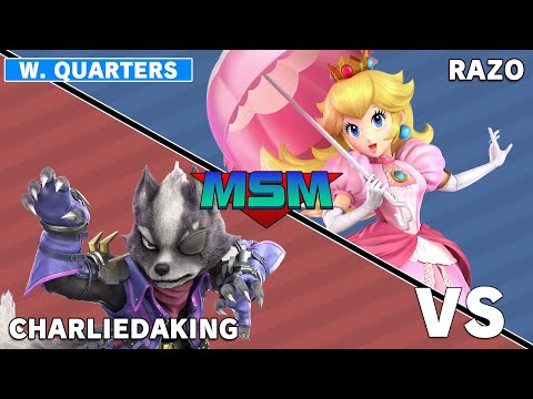 Offline MSM 236 - Charliedaking (Wolf) VS Razo (Peach) Winners Quarters