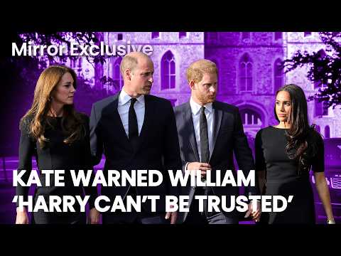 Exclusive: Kate warned William the Meghan and Harry were 'NOT TO BE TRUSTED' after Oprah interview