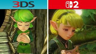 Zelda Ocarina of Time - Switch 2 vs 3DS (Graphics Comparison)