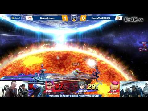 Nurse & aMac (Red) vs Mono & S4RBASSI (Blue) | Smash 4 Pools | BoBC2