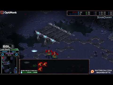 BSL15 Latino: RO16. D - DeSka, ZeTy, Jiren, JDConan  - StarCraft Remasterizado Bombastic BroodWar !