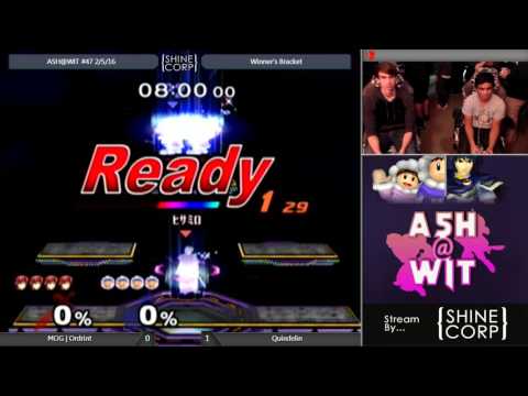 MOG | Ordrint (Marth) vs Quindelin (Ice Climbers)- ASH@WIT #46 Melee Bracket