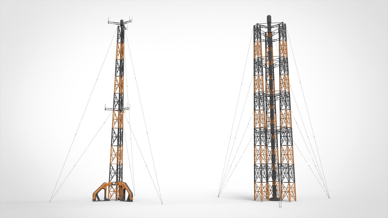 Albero di fantascienza 5 Modello 3D