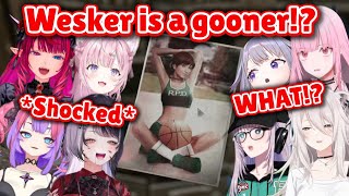 Hololive Girls Find Out Wesker's Secret Stash in Resident Evil Requiem