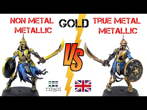 🇬🇧NMM Gold Vs Tmp ( Miniature Painting Tutorial )
