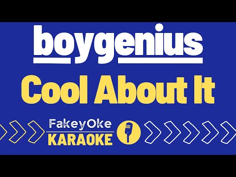boygenius - Cool About It [Karaoke]