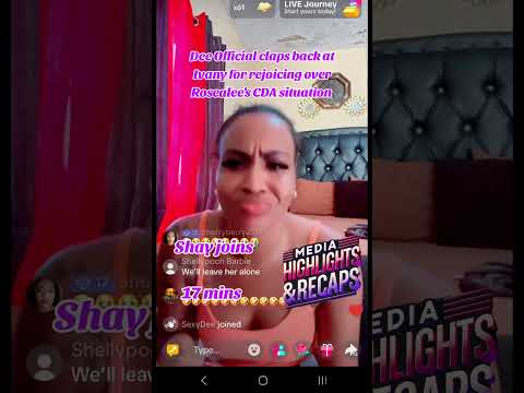 Dee Official vs Ivany . Shay joins