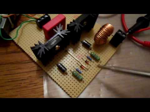 Elektrobastelei - Zeilentrafo-Ansteuerung Flyback Driver ZVS Hochspannung [Deutsch]
