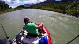 preview picture of video 'Canadian Border Raft Trip North Fork Flathead River'
